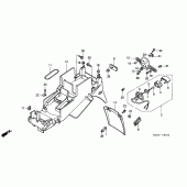 Схема узла: Заднее крыло для Honda CBR900RR CBR919RR Fireblade