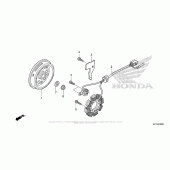 Схема вузла: Генератор для Honda CRF150 CRF150F