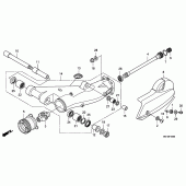 Схема вузла: Arm swing для Honda NSA700 DN-01