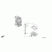 Схема вузла: Карбюратор kit для Honda CRF150 CRF150RB