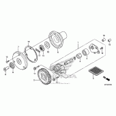 Схема узла: Масляный насос для Honda CRF150 CRF150F