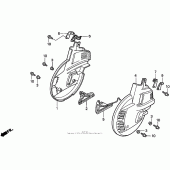 Схема узла: Переднее колесо cover 98 для Honda GL1500 Gold Wing Special Edition