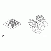 Схема узла: Комплект прокладок А