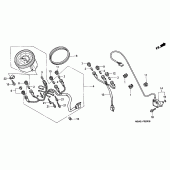 Схема узла: Панель приборов для Honda VT750 Shadow A.C.E.