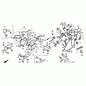 Схема вузла: Захист двигуна для Honda GL1500 Gold Wing Aspencade