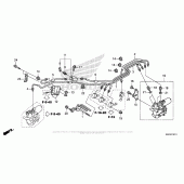 Схема вузла: Proportioning Control Valve для Honda ST1300 Pan-European Police