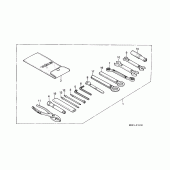 Схема вузла: Інструмент для Honda CBR1000 CBR1000F
