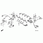 Схема вузла: Електрообладнання для Honda CBR600 CBR600F