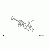 Схема вузла: Генератор для Honda CBR1000 CBR1000F