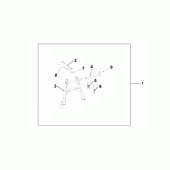 Схема вузла: Stand main assy для Honda CB900 Hornet