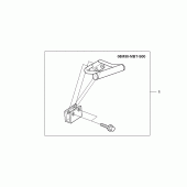 Схема вузла: Main stand grip для Honda XL1000V Varadero