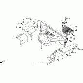 Схема вузла: Chamber protector для Honda GL1500 Gold Wing Interstate
