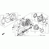 Схема вузла: Final driven gear для Honda NRX1800 Valkyrie Rune