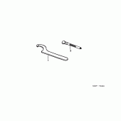 Схема узла: Инструмент для Honda CR250