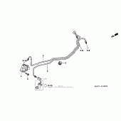 Схема вузла: Proportion control valve для Honda CBR1100XX Blackbird