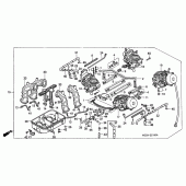 Схема узла: Карбюратор в сборе для Honda ST1100 Pan-European Police