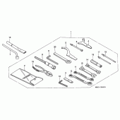 Схема вузла: Інструмент для Honda VFR800 VFR