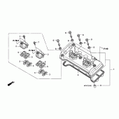 Схема вузла: Клапанна кришка для Honda CB1000 CB1000R