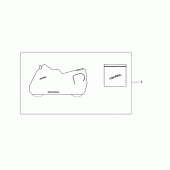 Схема вузла: Indoor cycle cover для Honda VFR800 VFR