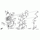 Схема вузла: Abs Modulator для Honda VFR1200 Crosstourer