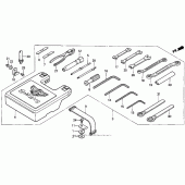 Схема вузла: A / se tools для Honda GL1500 Gold Wing Special Edition