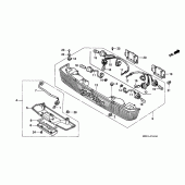 Схема узла: Trunk light для Honda GL1500 Gold Wing Special Edition