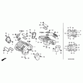 Схема узла: Клапанная крышка для Honda VTX1800