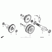 Схема вузла: Balancer для Honda VTX1300