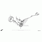 Схема вузла: Генератор для Honda CRF150 CRF150R