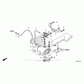 Схема вузла: Evap Canister (Cbr600Rr) для Honda CBR600 CBR600RR