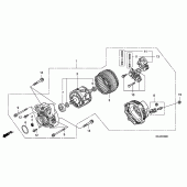 Схема узла: Генератор для Honda GL1800 Gold Wing
