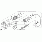 Схема узла: Air pump except i для Honda GL1500 Gold Wing Aspencade