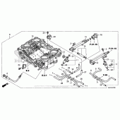 Схема вузла: Throttle Body (Assy.) Для Honda ST1300 Pan-European Police
