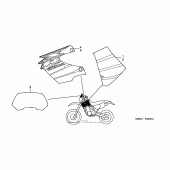 Схема вузла: Stripes ( `00) для Honda XR650