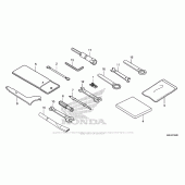 Схема вузла: Tool для Honda CBR650F