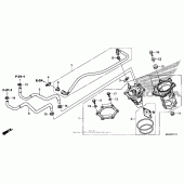 Схема узла: Топливный насос (2) для Honda VT750 Shadow RS
