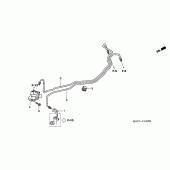 Схема узла: Proportioning control valve для Honda CBR1100XX Blackbird