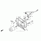 Схема узла: Transmission cover для Honda GL1500 Gold Wing Special Edition