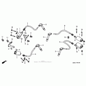 Схема вузла: Котушка запалювання для Honda VFR800 Interceptor