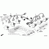 Схема вузла: Injector для Honda GL1800 Gold Wing Valkyrie