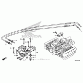 Схема вузла: Reverse shift actuator для Honda GL1800 Gold Wing