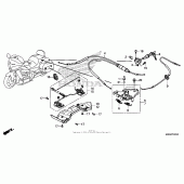 Схема вузла: Opener unit для Honda GL1800 Gold Wing F6B Bagger
