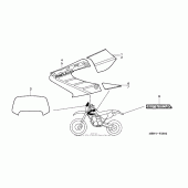 Схема вузла: Stripes ( `02) для Honda XR650