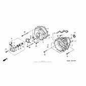 Схема узла: Clutch cover для Honda ST1100 Pan-European