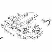 Схема узла: Маятник 90-91 для Honda CR250