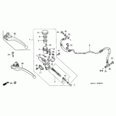 Схема узла: Главный цилиндр сцепления для Honda VTR1000 VTR SP-2