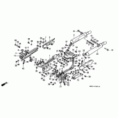 Схема узла: Выхлопная система (GL1500SEP/SER/SES/SET) для Honda GL1500 Gold Wing Special Edition