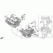 Схема вузла: Картер двигуна для Honda CB900 919