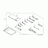 Схема вузла: Інструмент для Honda NRX1800 Valkyrie Rune