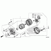 Схема вузла: Генератор для Honda GL1800 Gold Wing Valkyrie